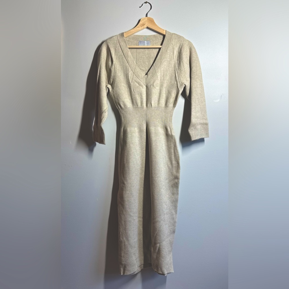Modern citizen Cream Knit Dress